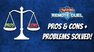 Yu-Gi-Oh! Remote Duel Pros and Cons! Basic Problems Solved!