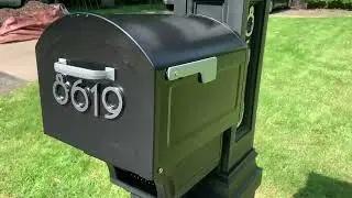 Architectural Mailboxes 950020B 10 Centennial Postmount Mailbox Review, Disappointed 😔 Lid does not