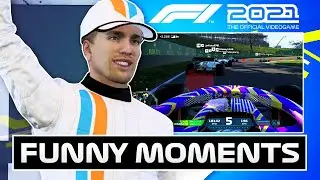 F1 2021 Funny Moments w/ The Boys! - Causing Chaos in Online Lobbies!