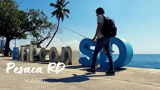 Pesca RD Pescando el Malecón de República Dominicana y Atrapando Pulgas de Mar
