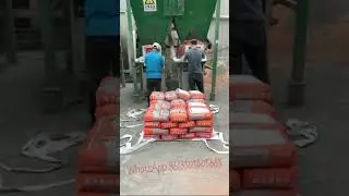 Putty powder ceramic adhesive packaging machine#cement#factory #machine #baggingmachine