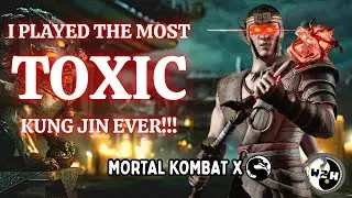 MKX| THE MOST TOXIC KUNG JIN PLAYER EVER!!! (Spoilers, I LOST!!!) #shorts