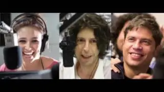 27/07/16 - Kicillof con Julia Mengolini y Andy Chango (