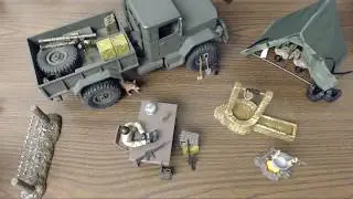 Dirty Paws - Click N' Play World Peacekeepers Military Campsite Playset