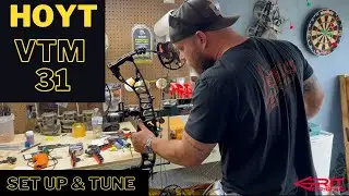 GRIT ARCHERY Tuning the new 80lb Hoyt VTM 31