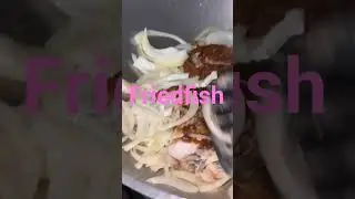 friedfish with onion #bts #blog #everyone #food #nerica #amazing #recipe #yummy #cooking #nature