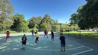 4x4 Morning pickup basketball Game 4