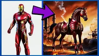 AVENGERS But HORSE 🐎 VENGERS 🔥 All Characters (marvel & DC) 2024💥