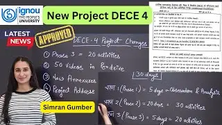 DECE 4 New Project 2025 IGNOU Level Up Learning Simran Gumber