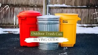 Outdoor Trash Can Buying Guide, The Best Tips for You!