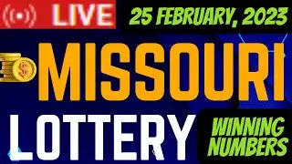 Missouri Evening Lottery Live Drawing Results - 25 Feb, 2023 -  Pick 3 - Pick 4 - Cash Pop - Lotto