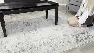 My thoughts of this Unique Loom Sofia casino rug!