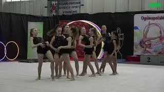 POKAZ OTWARCIE OLIMPIADA MARZEŃ STUDIO GWIAZD 2024 Gimnastyka Artystyczna Rhythmic Gymnastics Show