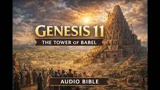 📖 Genesis 11 (Audio Bible) | The Tower of Babel | Pride and the Scattering of Nations
