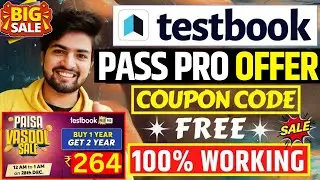 Testbook Pass Pro Coupon Code | Textbook Pro Pass Coupon Code | Testbook Coupon Code |Testbook Pass