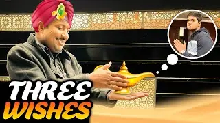 I gave 3 wishes to father g || aladdin ka chirag🪔👻|| buht kaam karwey 😭