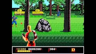 Dynamite Duke ... (Sega Genesis) Gameplay