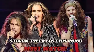 STEVEN TYLER OF AEROSMITH ROCK BAND VOCAL PROBLEM