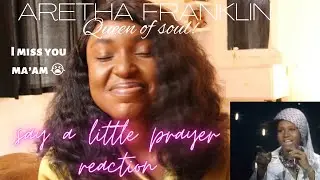 ARETHA FRANKLIN- I SAY A LITTLE PRAYER;her very best performance! REACTION