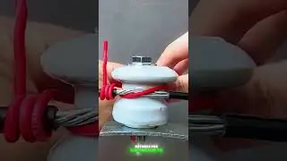 Methods for electricians to fix insulating porcelain insulators 🔌🧱