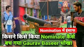 Bigg Boss 19 Live किसने किसे किया Boat Nomination Task में Nominate कैसे बचा Gaurav Baseer Promo