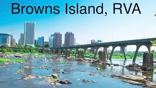 Browns Island Richmomd Downtown Virginia