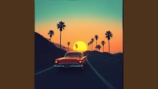 Sunset cruise on the Pacific Coast Highway