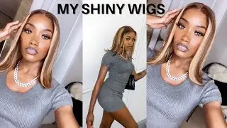 Watch me install & style this wig | MYSHINYWIGS Hair Review