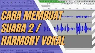 OTOMATIS!!Cara edit Suara 2 atau Harmony Vocal dengan singkat dan  mudah Ari OAOE Channel