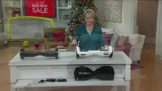 High Roller Self-Balancing Hoverboard with Carrying Bag on QVC