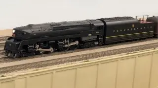 Passenger Train Action in HO Scale! Steam & Diesel Power