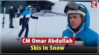 J&K CM Omar Abdullah Skis in Gulmarg, Reviews Winter Prep