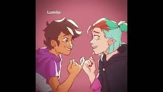 Owl House Lumity vs Lumity Beta ❤️&zwj;🔥 #theowlhouse #disney #lumity #toh #shorts