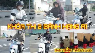Thi thử thực h&agrave;nh l&aacute;i xe 2 b&aacute;nh hạng A1 | Kh&oacute;a 19.12.2025 | Nam Thắng Rạch Gi&aacute; 