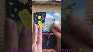 ДА/НЕТ!? МГНОВЕННЫЙ ОТВЕТ!
