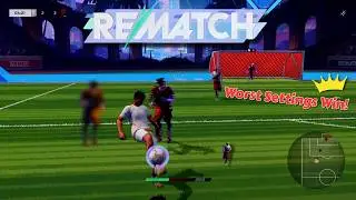 The WORST Settings Challenge in Rematch (Can I Still Get MVP?)