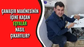 Çamaşır Makinesinin İçine Kaçan Eşyalar Nasıl Çıkarılır ?