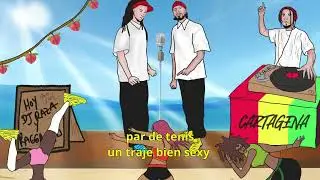 Dj Raza, Los Raggamerfis - Cartagena🌴(Visualizer)