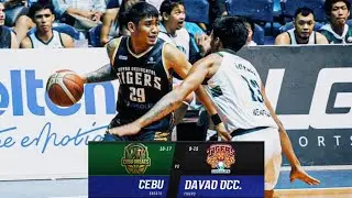 LAST TWO MINUTES | DAVAO OCCIDENTAL TIGERS vs. CEBU GREATS