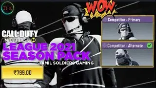 NEW League 2021 Season Pack Opening | Competitor Primary & Competitor Alternate | BR Game Play | T&scaron;义