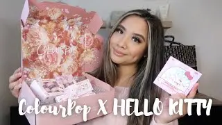 COLOURPOP UNBOXING: HELLO KITTY COLLECTION 2020 + (FIRST IMPRESSION)