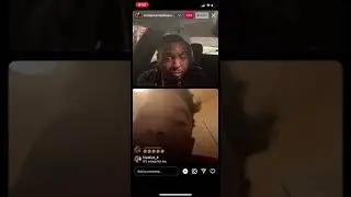Shamar & Tommy fight on live, but won&rsquo;t PULL UP!!😴