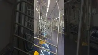 A brand new,clean&empty B train!Wow!!#shorts #shortvideo #train #nyc #travel #new #subway #wow #usa