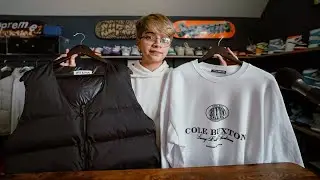 DHGATE DESIGNER COLE BUXTON CLOTHING HAUL