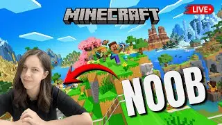 NOOB plays Minecraft for the FIRST TIME! | Minecraft