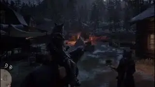 Red Dead Redemption 2 - Wolves howling over there fallen pack.