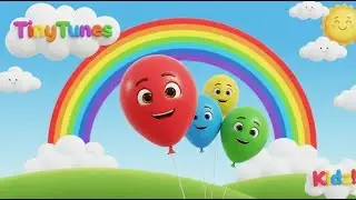 Magic Balloons! Learn Colors🎈 Best Nursery Rhymes for Kids 2026 | TinyTunesKidz #viralkids