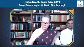 Indira Gandhi Peace Prize 2019 award ceremony: Congress President Smt Sonia Gandhi&rsquo;s Speech