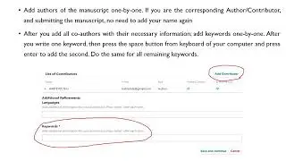 Manuscript submission process to Horn African Journal of Health and Biomedical Sciences
