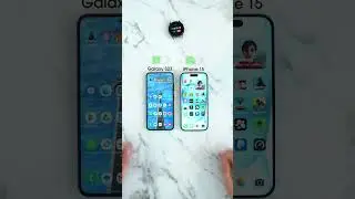 iPhone 15 vs Galaxy S23 Battery Test!🔋